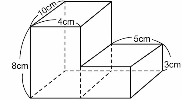 L字型の立体