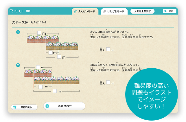RISU算数：10年後も役立つ、一生モノの算数力を。